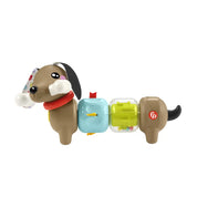 Fisher price jucarie catelus de activitate pentru bebelusi click and spin