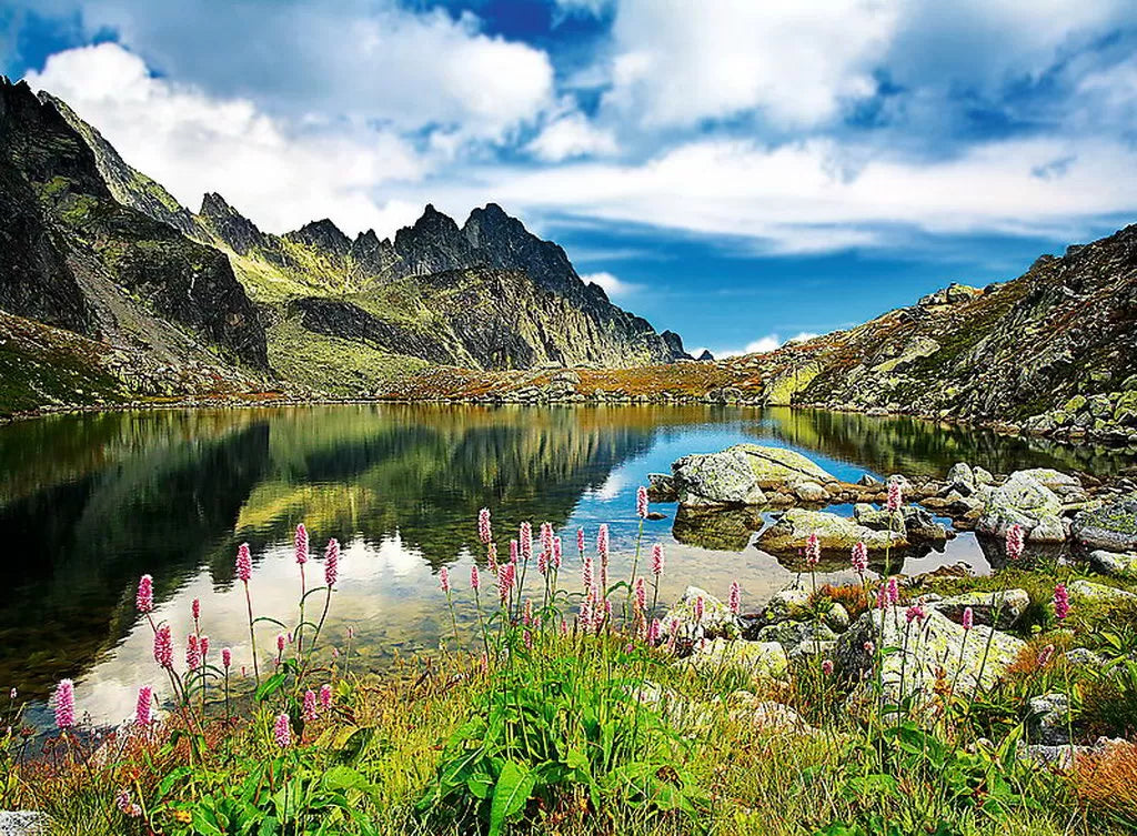Puzzle trefl 3000 lac in muntii tatra slovacia