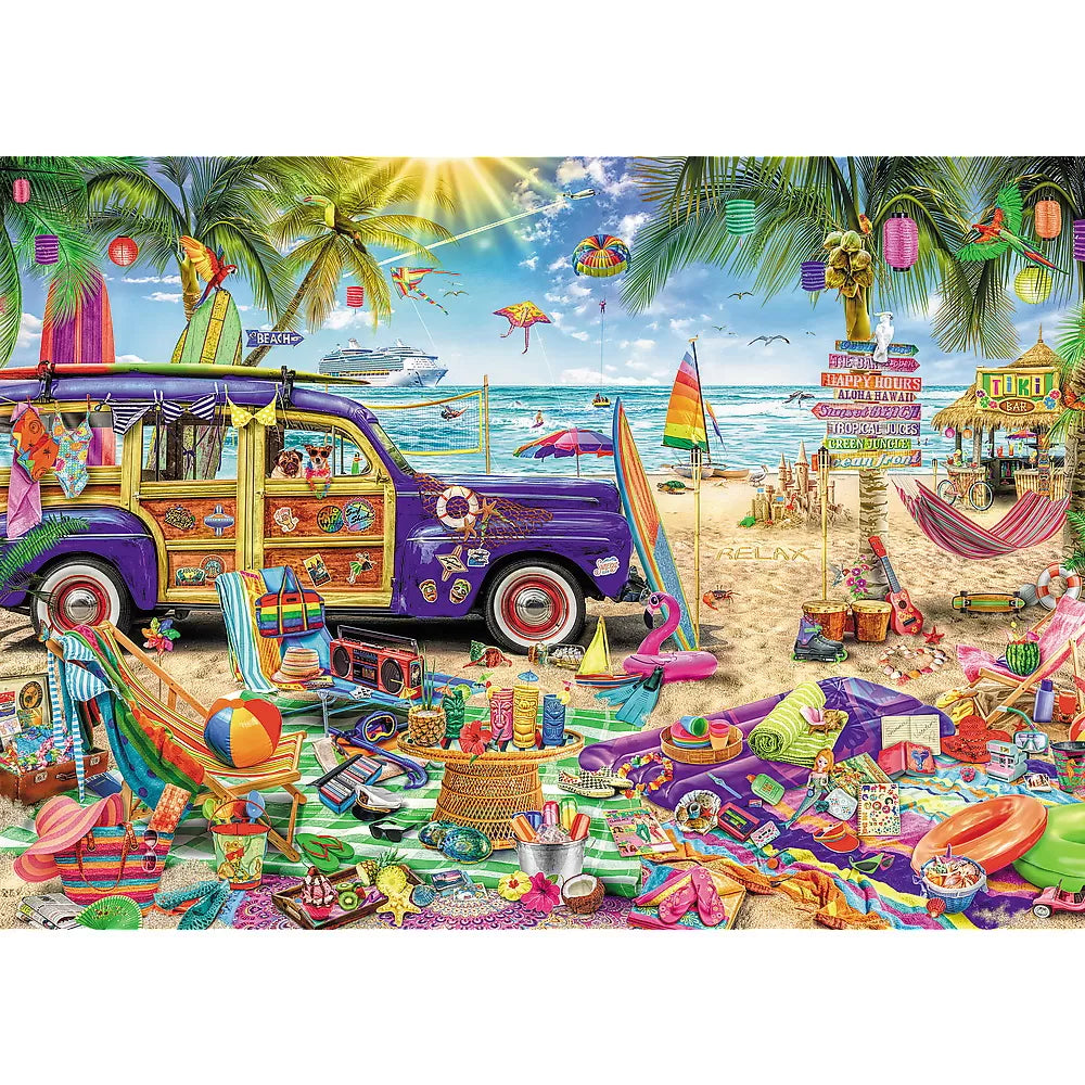 Puzzle trefl 2000 trópusi vakáció