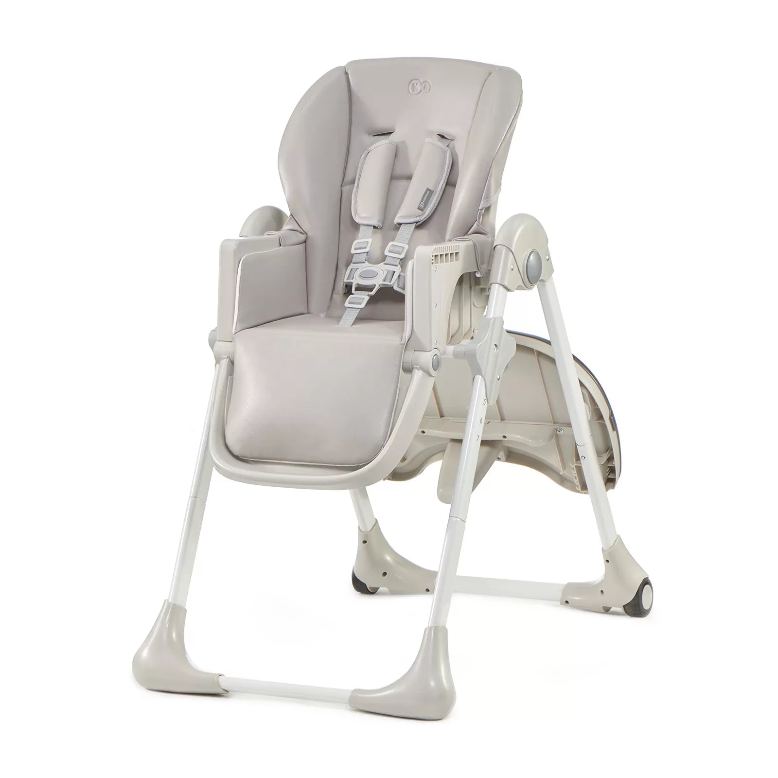 Scaun de masa kinderkraft yummy pliabil, grey