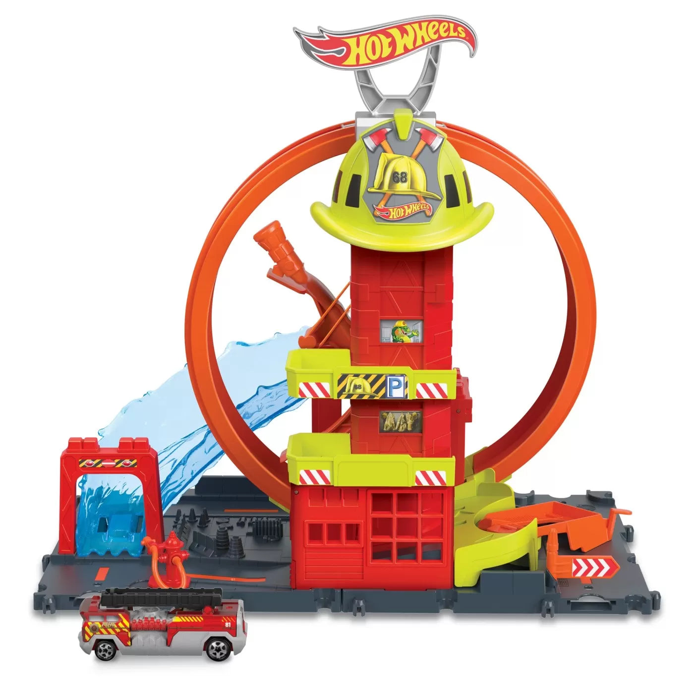 Hot Wheels Super Loop tűzoltóság