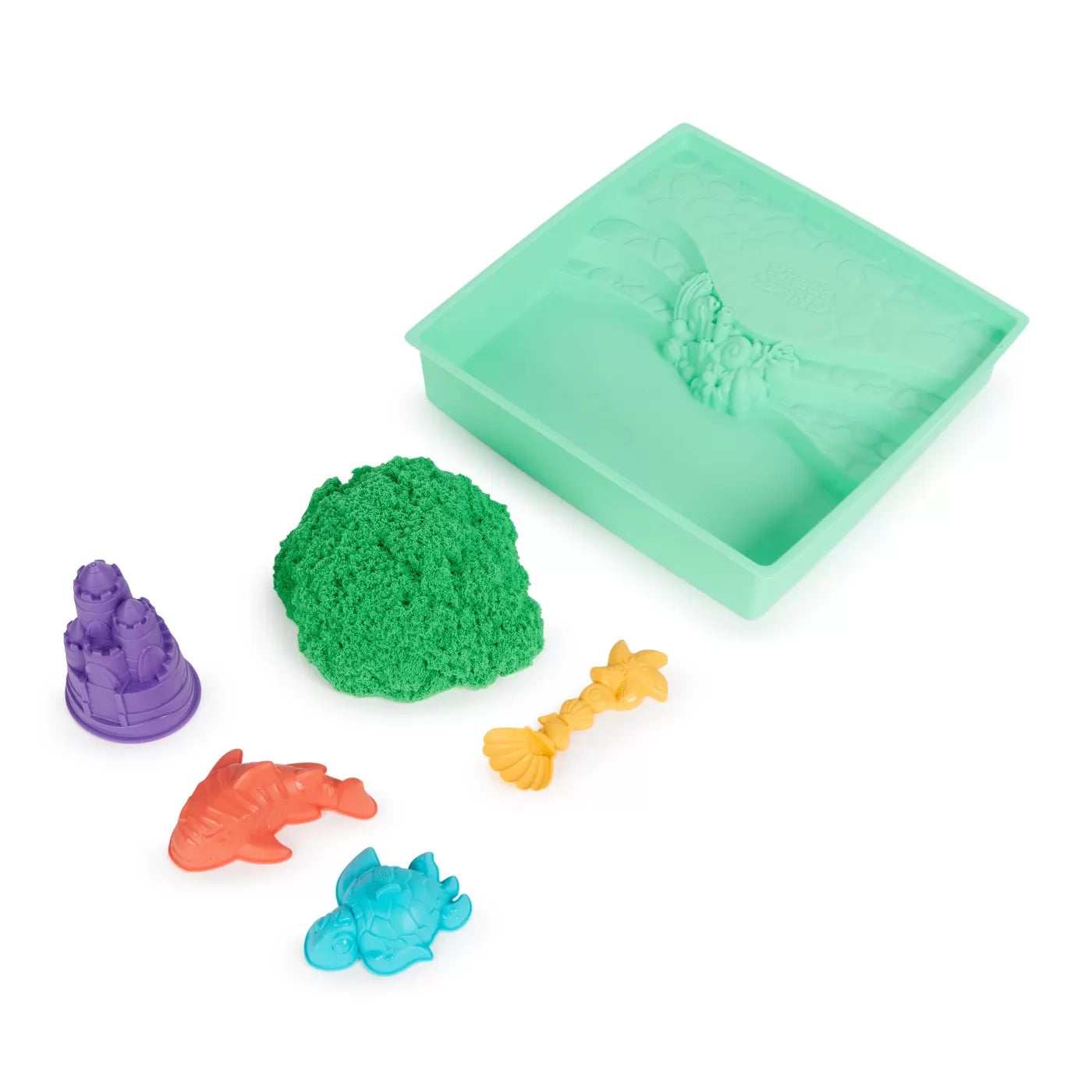 Nisip kinetic set complet verde