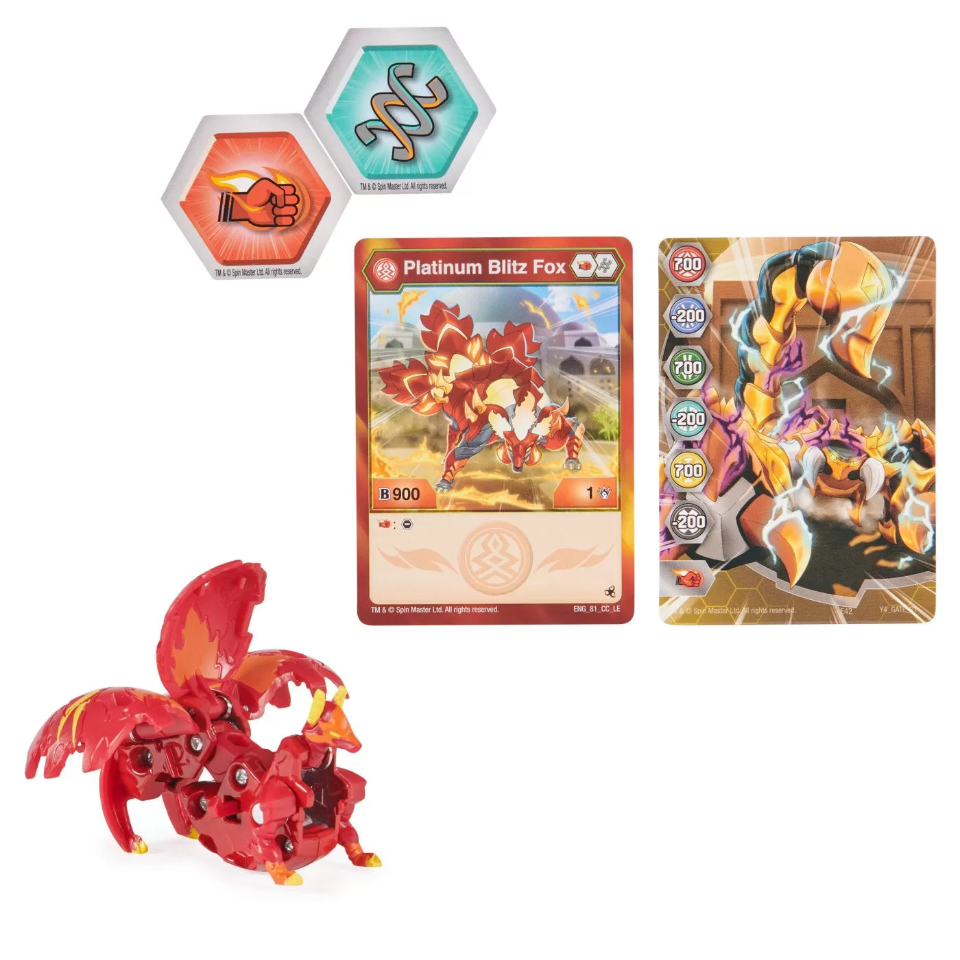 Bakugan s5 platinum blitz fox
