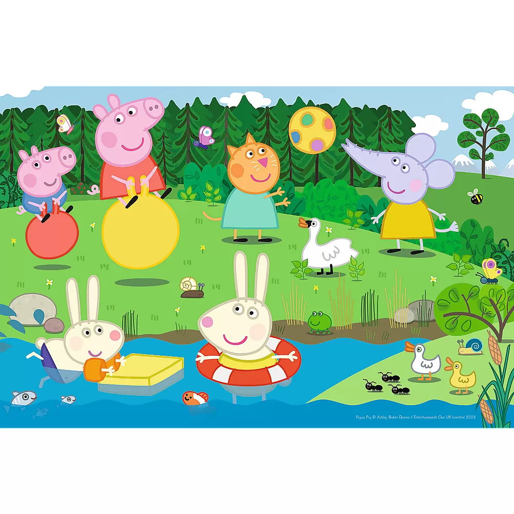 Peppa malac 60 darabos puzzle, móka a vakáción