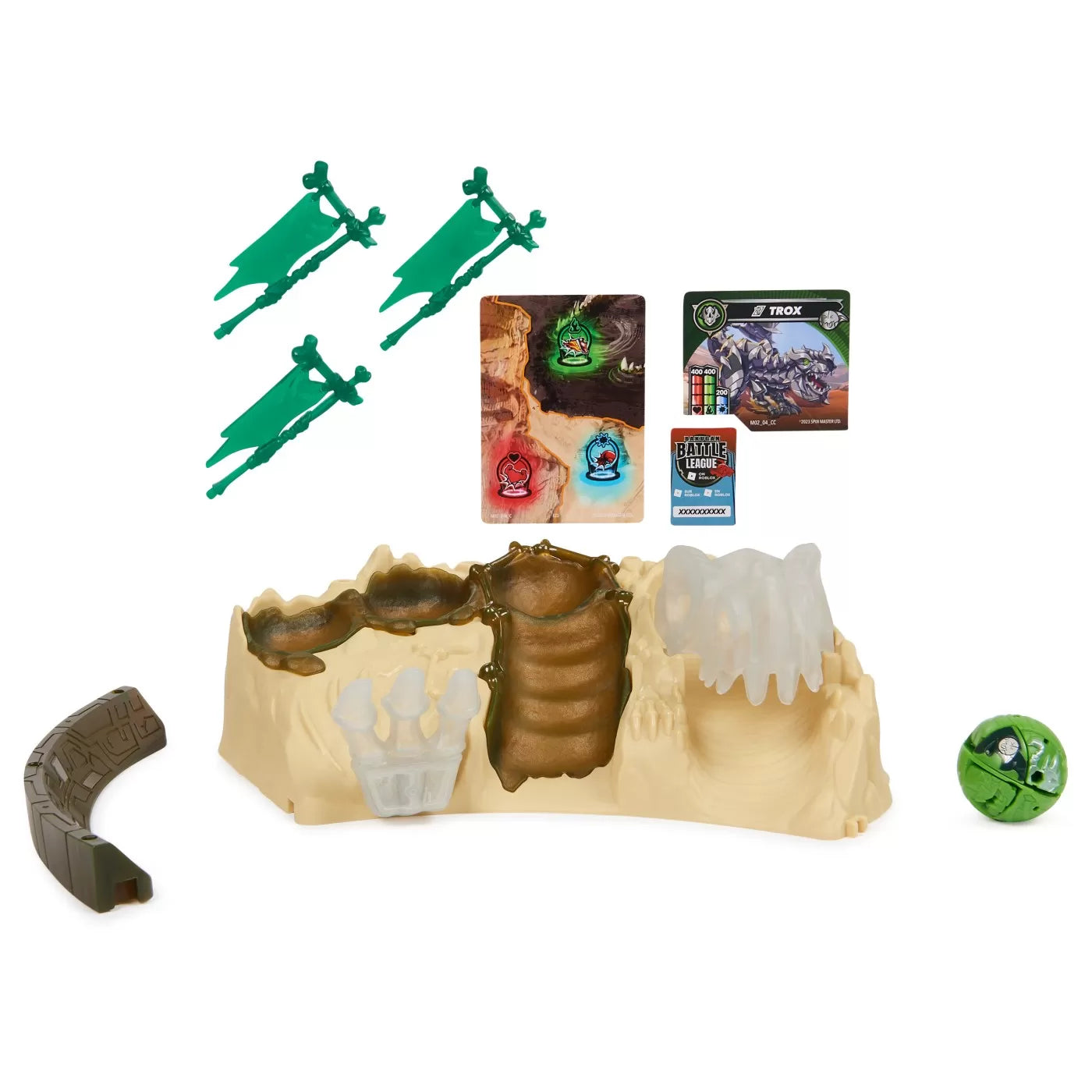 Bakugan set de antrenament titanium trox
