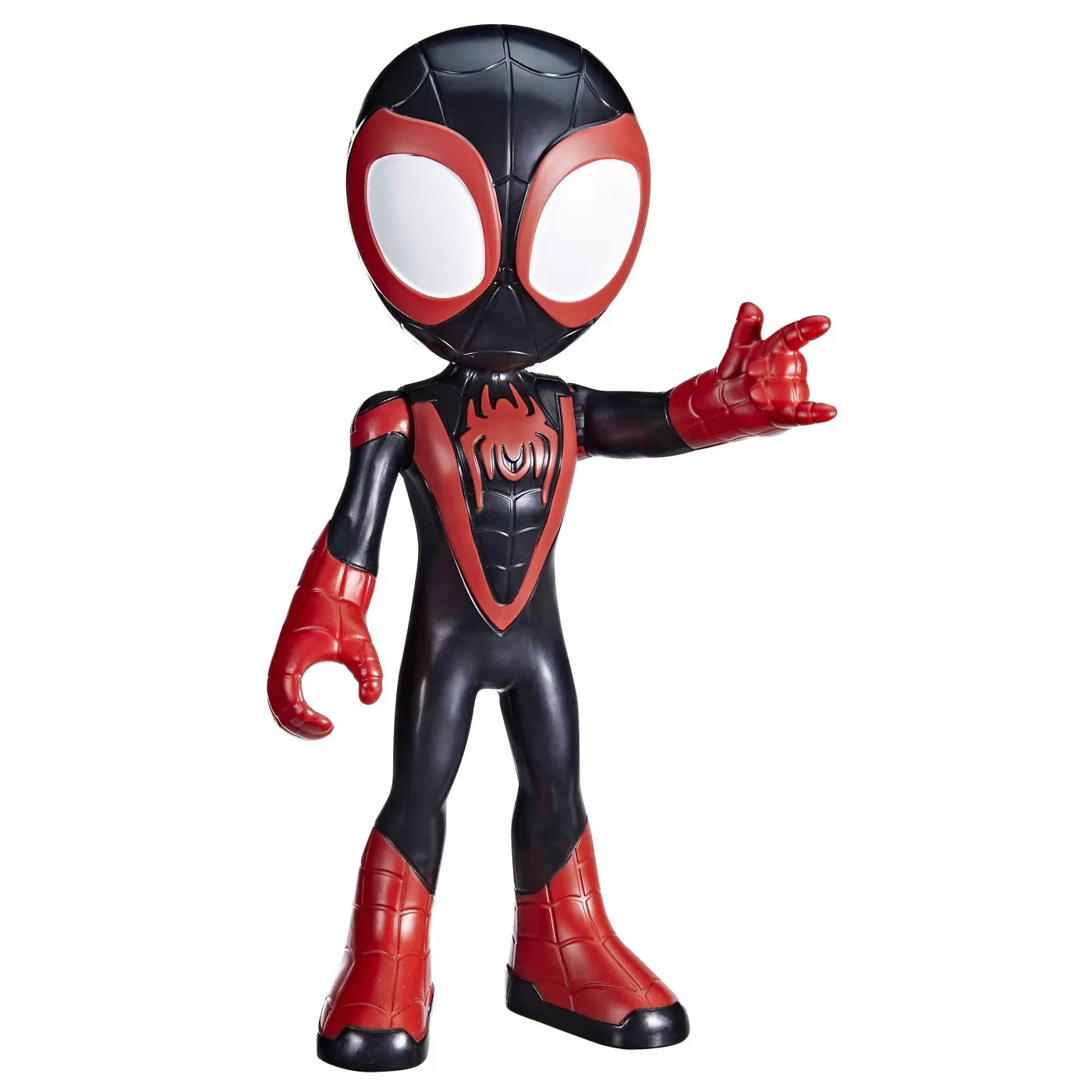 Spidey prietenii extraordinari figurina supradimensionata miles morales spider man 23cm