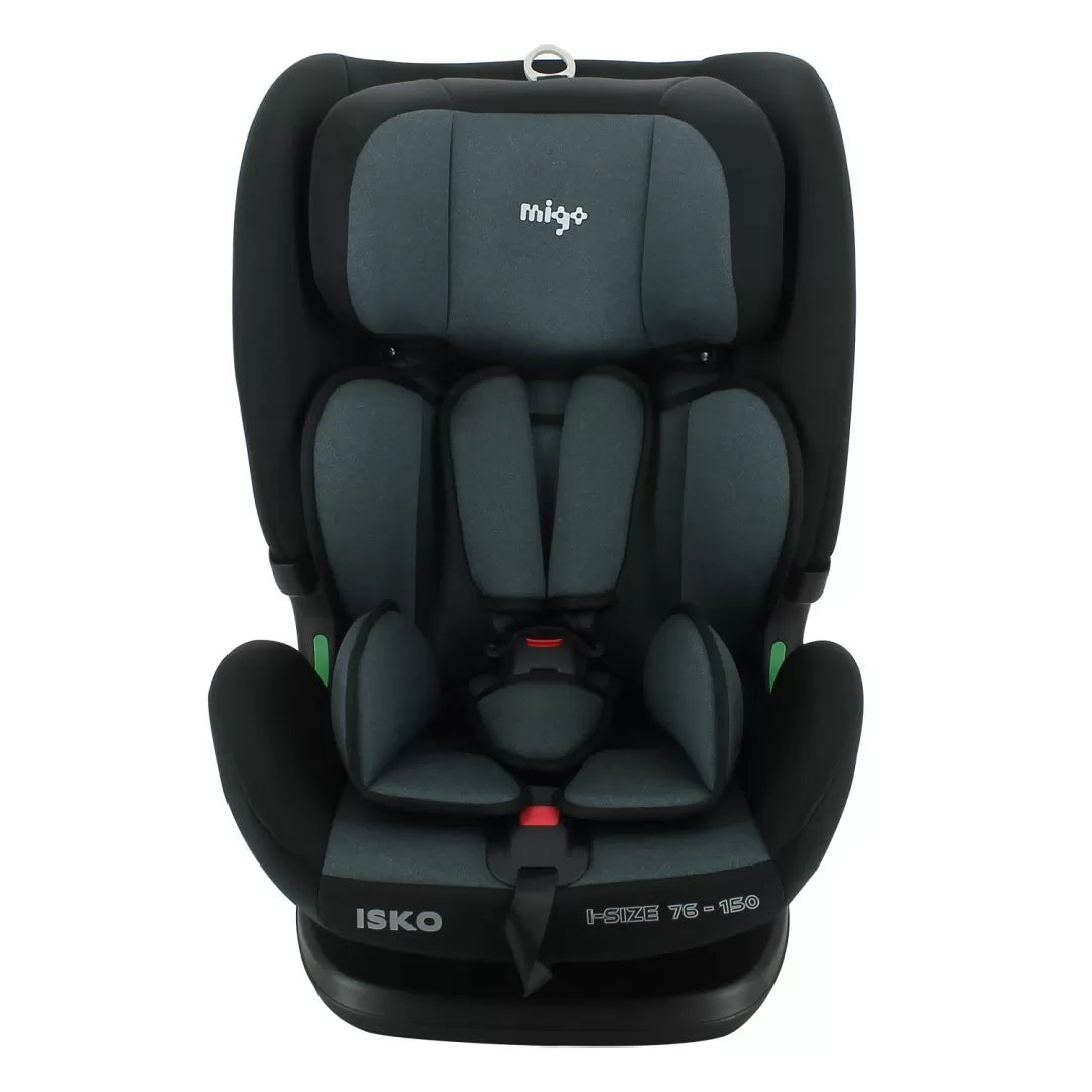 Scaun auto migo isko, 76-150 cm, grey