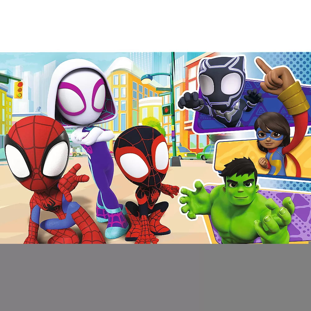 Puzzle trefl 24 maxi spidey si prietenii lui extraordinari