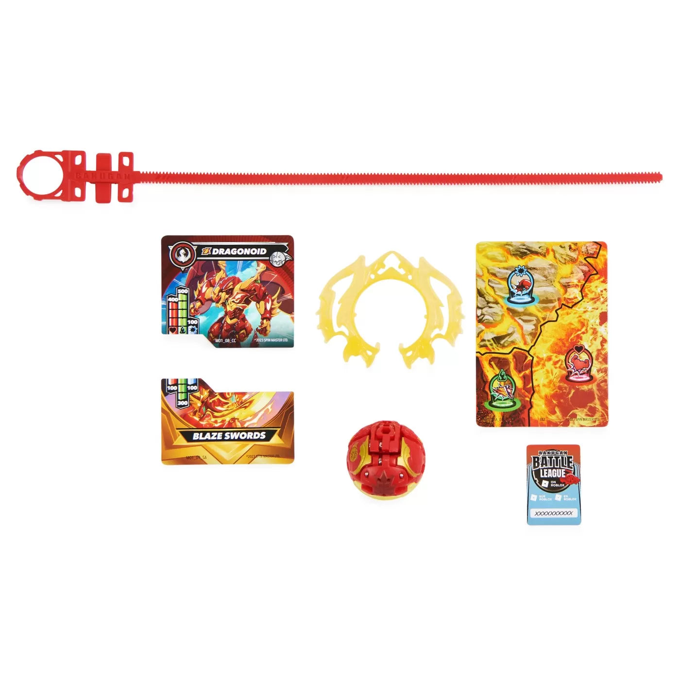 Bakugan különleges támadású dragonoidot állít be