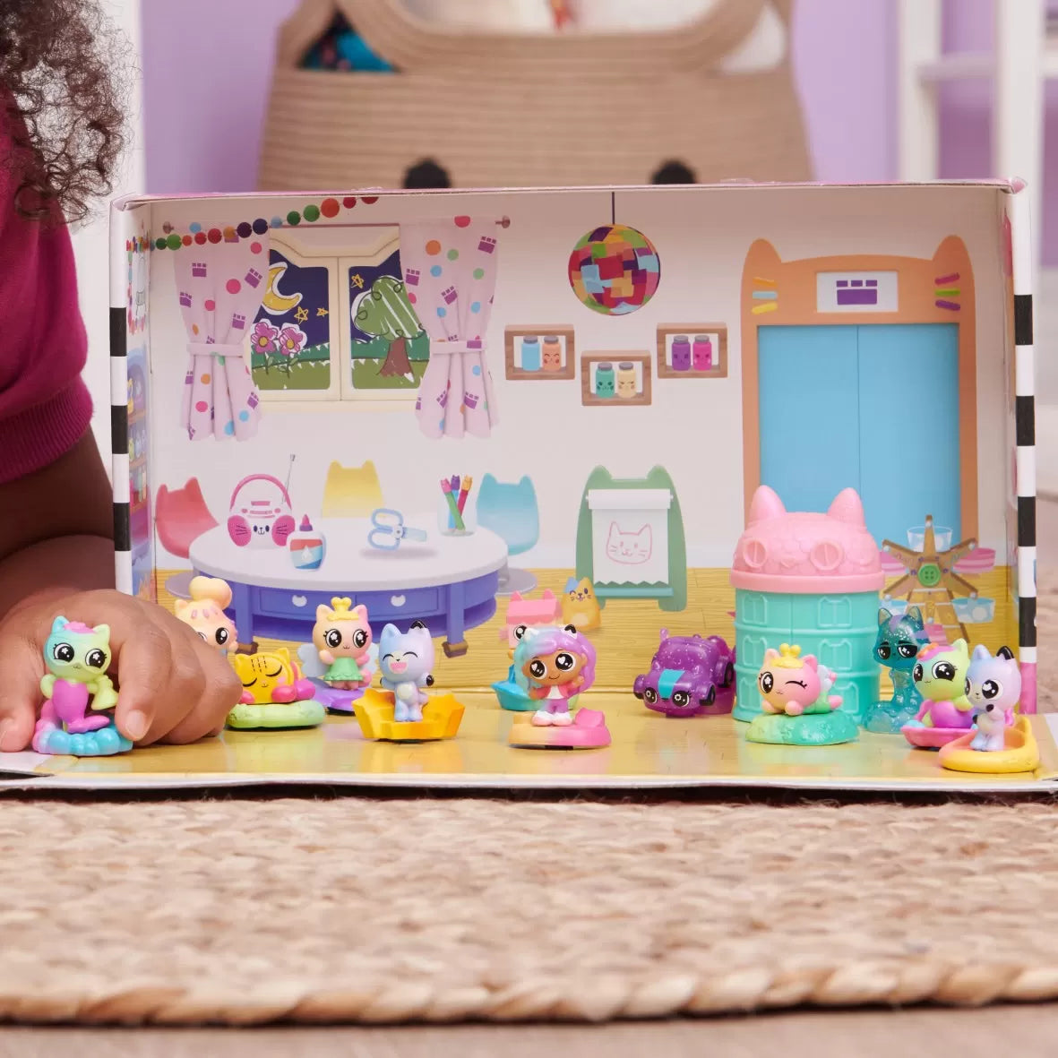 Gabby babaház szett 12 mini figura