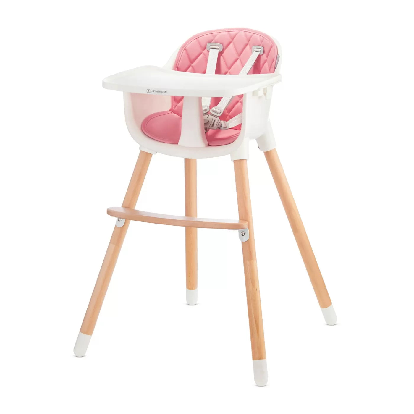 Scaun de masa kinderkraft sienna, 2 in 1, pink