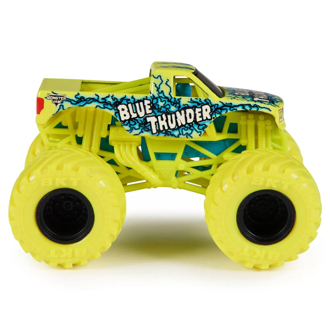 Monster Jam Kék Villám Fém Autó 1:64 Méretarány