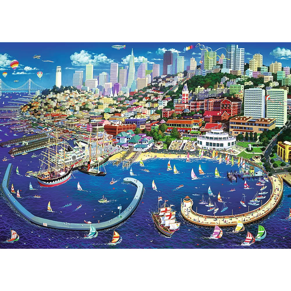 Puzzle trefl 2000 san francisco bay