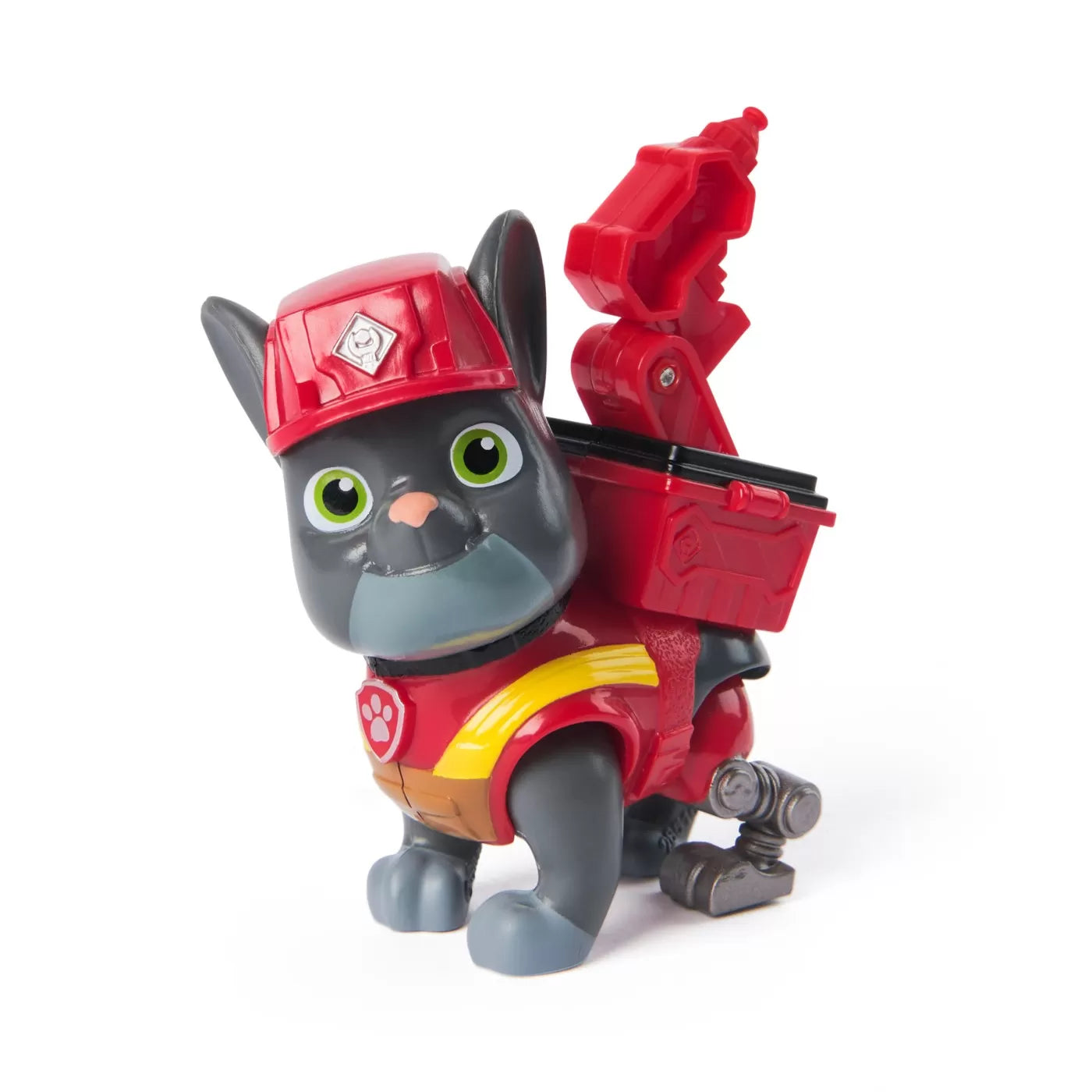 Mancs őrjárat Rubble és Crew Charger figura 5cm