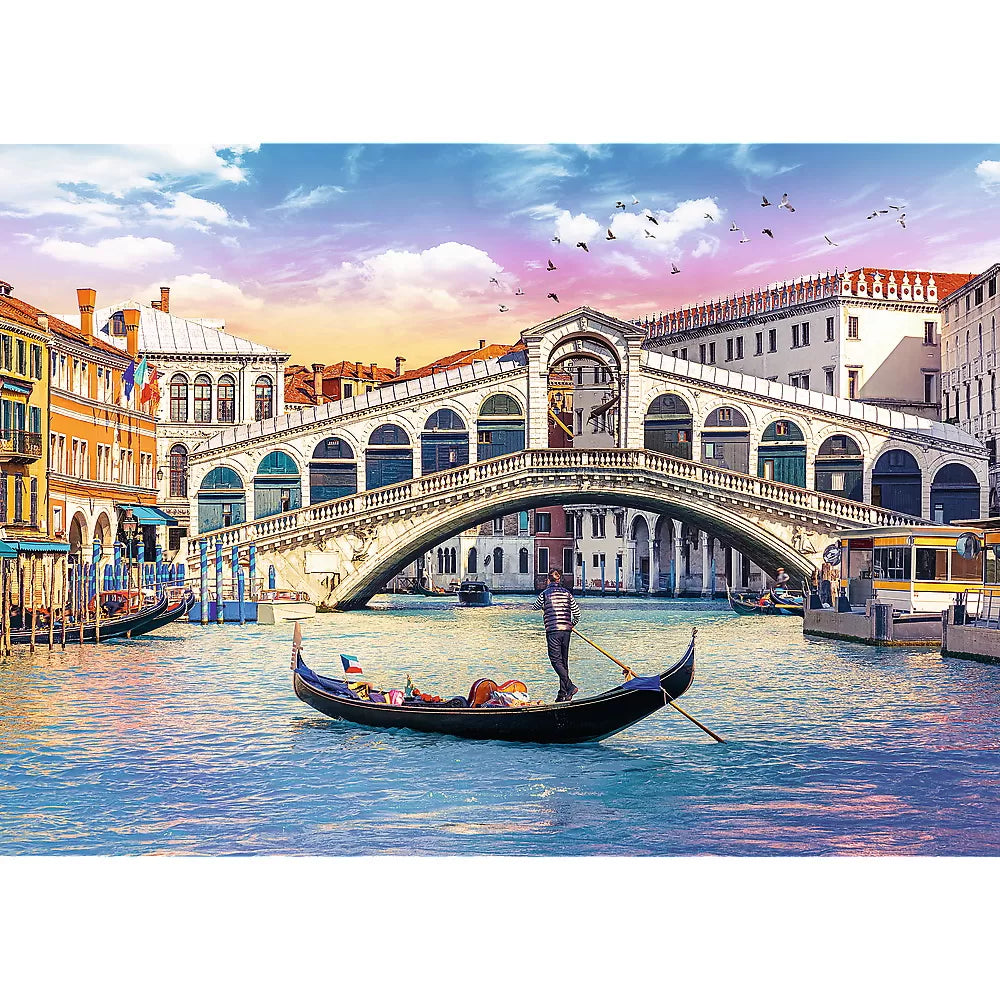 Puzzle trefl 500 gondola Velencében