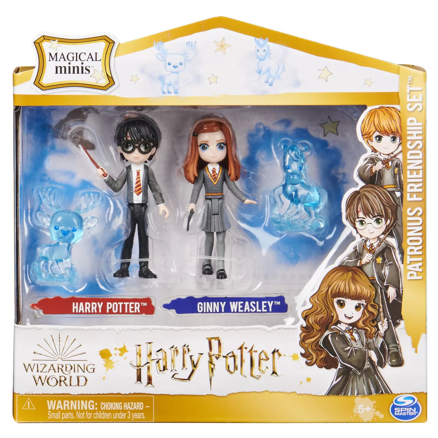 Harry Potter varázslóvilág varázslatos minifigura készlet 2 Harry Potter és Ginny Weasley figura