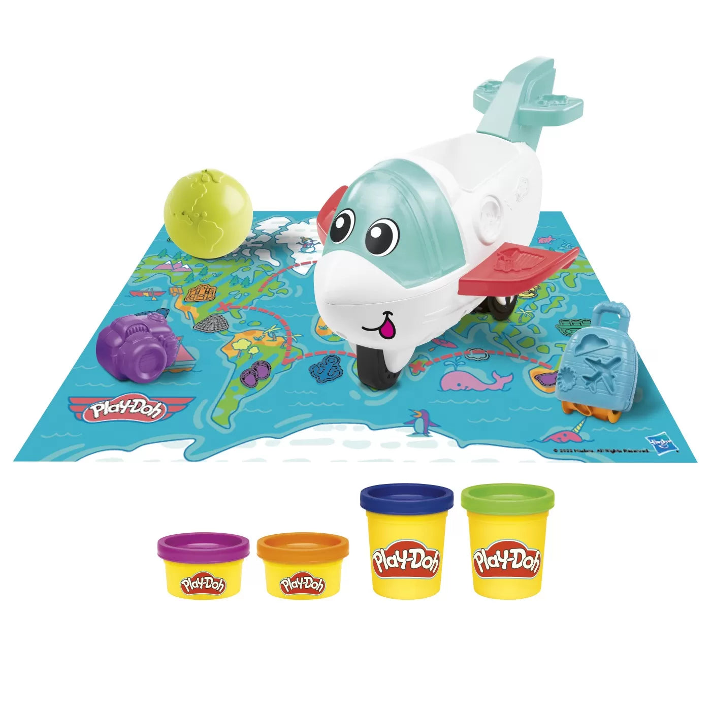 Play-Doh kezdőcsomagok repülővel utaznak