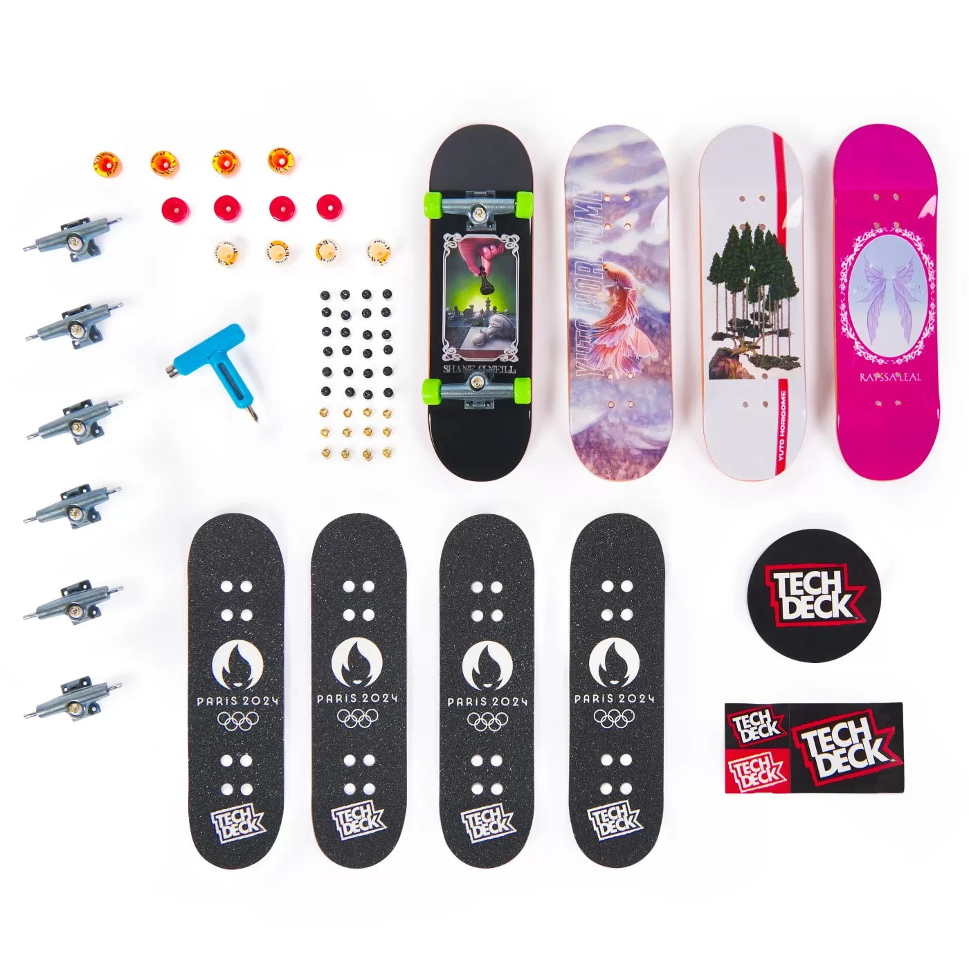 Tech deck csomag 4 darabos fogólap shame 9.6cm
