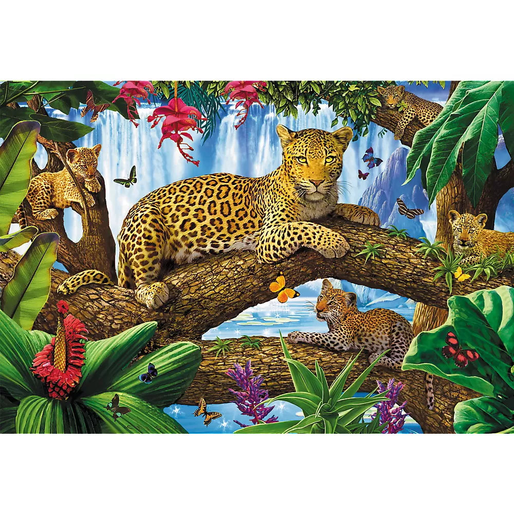 Puzzle Trefl 1500 Jaguar pihentető szünetben