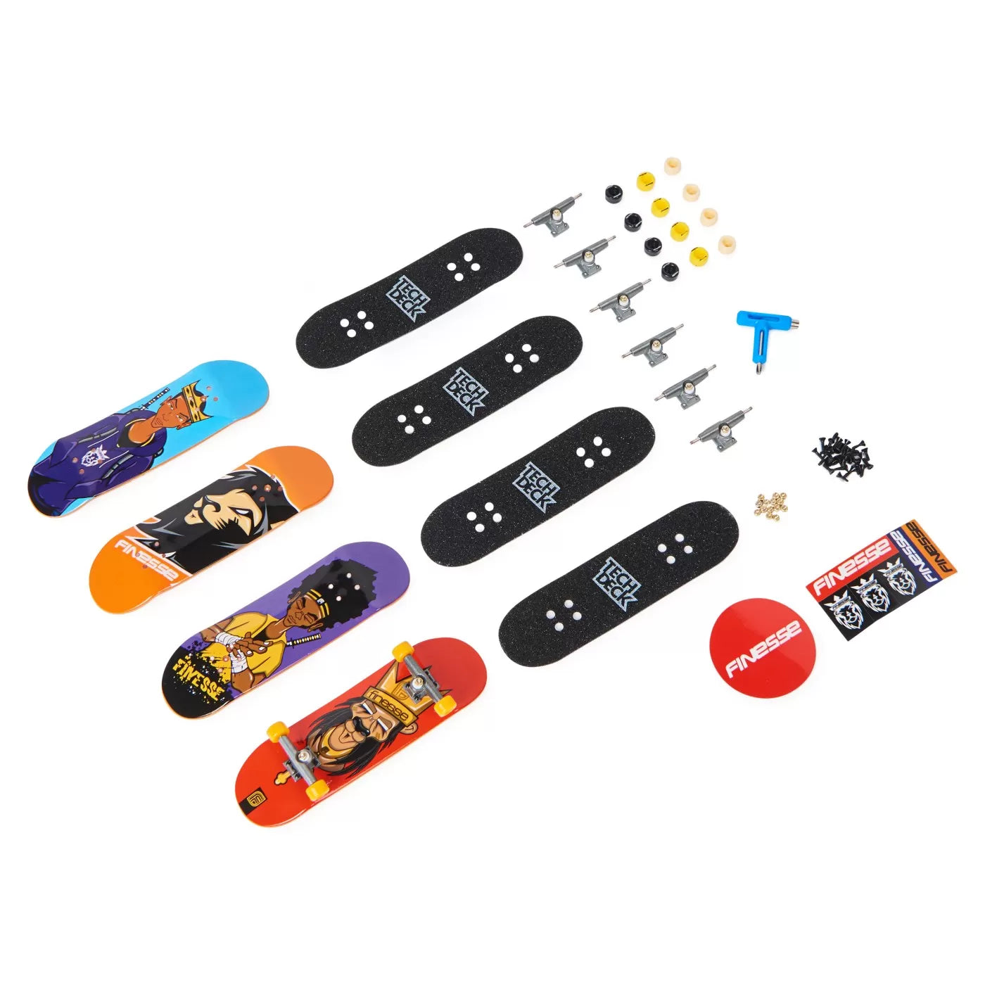 Tech deck csomag 4 darabos fogólap Finesse 9.6cm