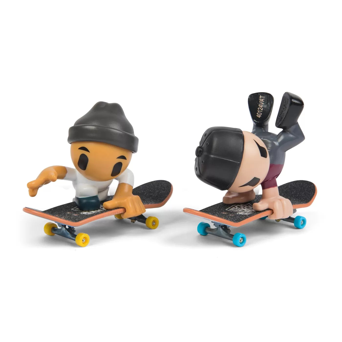 Tech dech sk8 legénységi csomag 2 szett plakett és figura 9,6 cm-es fekete sapka és fekete sisak