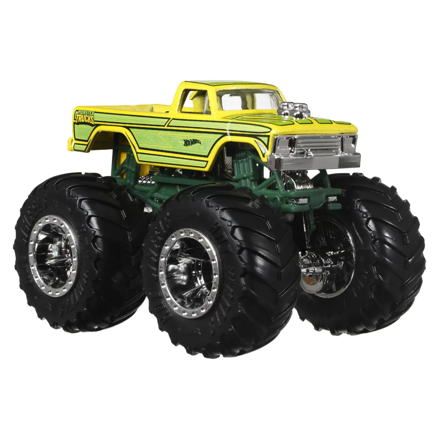 Hot Wheels monster truck és Midwest Madness fém autó