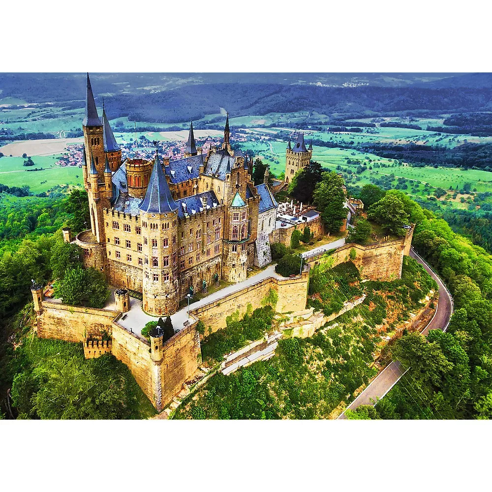 Puzzle trefl 1000 premium plus photo odyssey castelul hohenzollern germania
