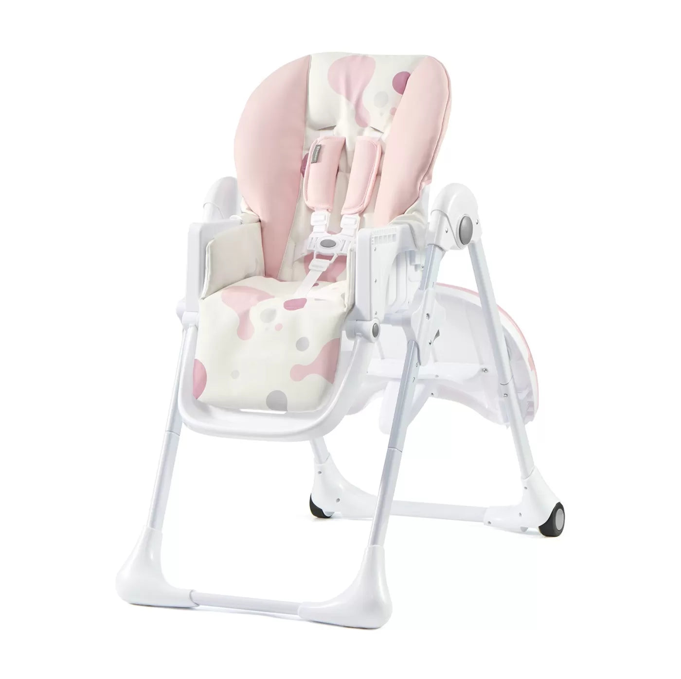 Scaun de masa kinderkraft yummy pliabil, pink