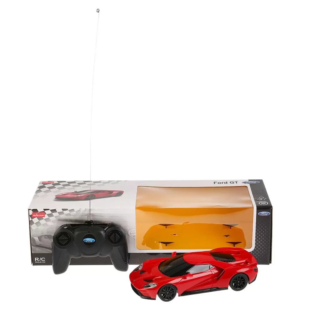 Masina cu telecomanda ford gt rosu scara 1 la 24