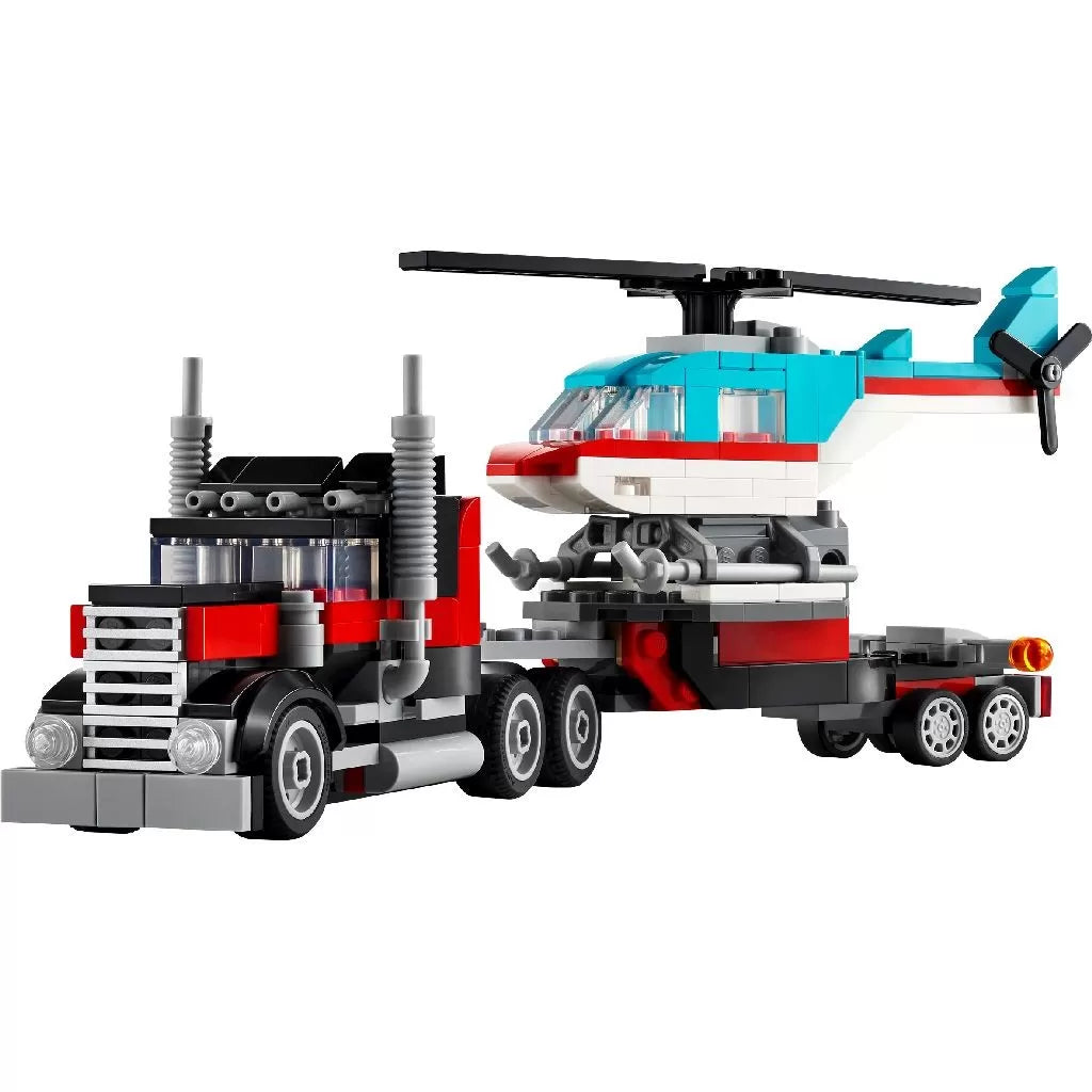 Lego Creator 3 az 1-ben Platós teherautó helikopterrel 31146