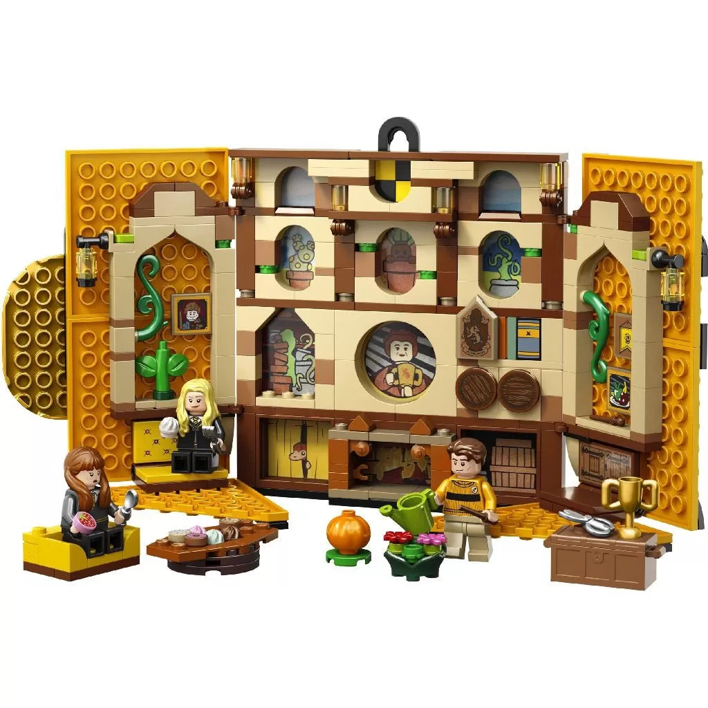 Lego harry potter bannerul casei hufflepuff 76412