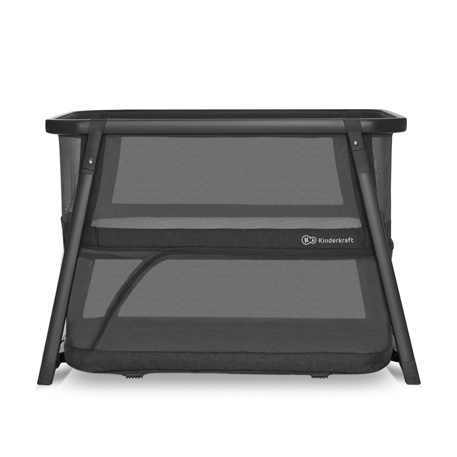 Patut de calatorie kinderkraft sofi plus, 4 in 1, grey