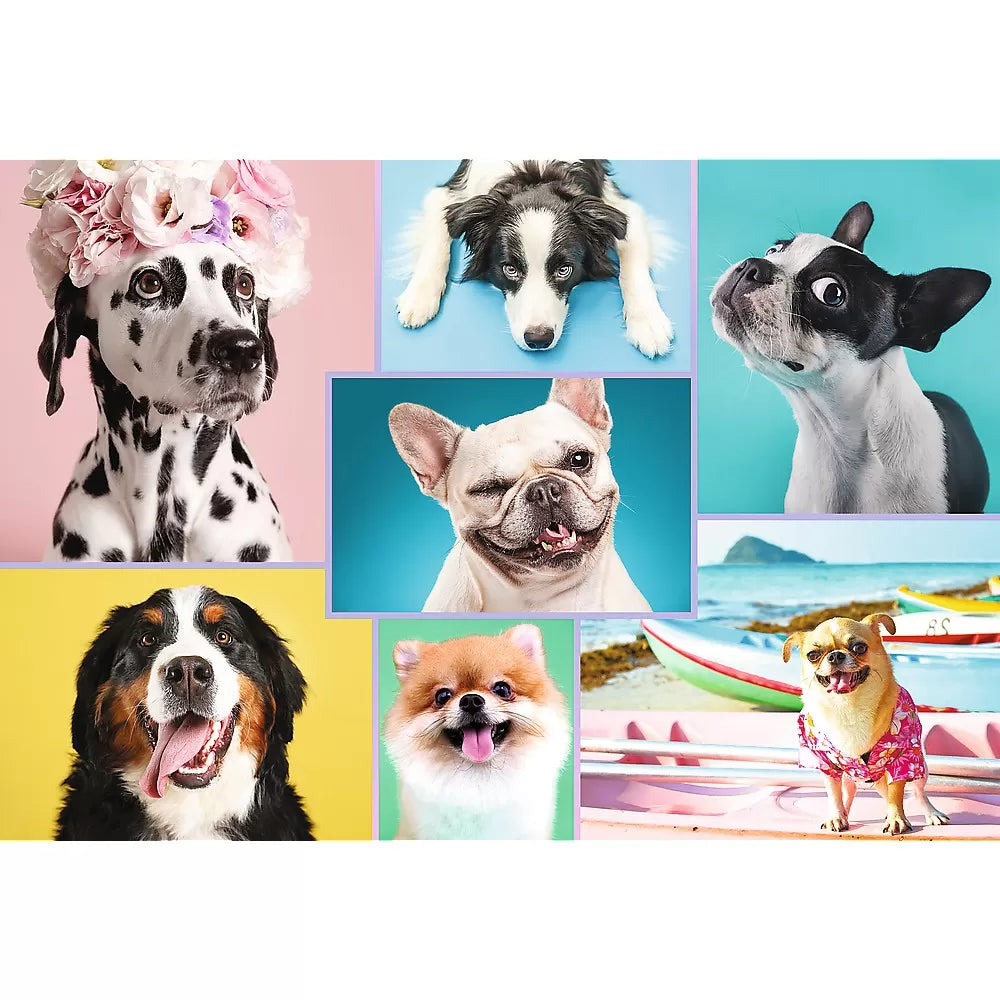 Puzzle Trefl 1500 vicces kiskutya