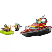 Lego city barca de salvare a pompierilor 60373