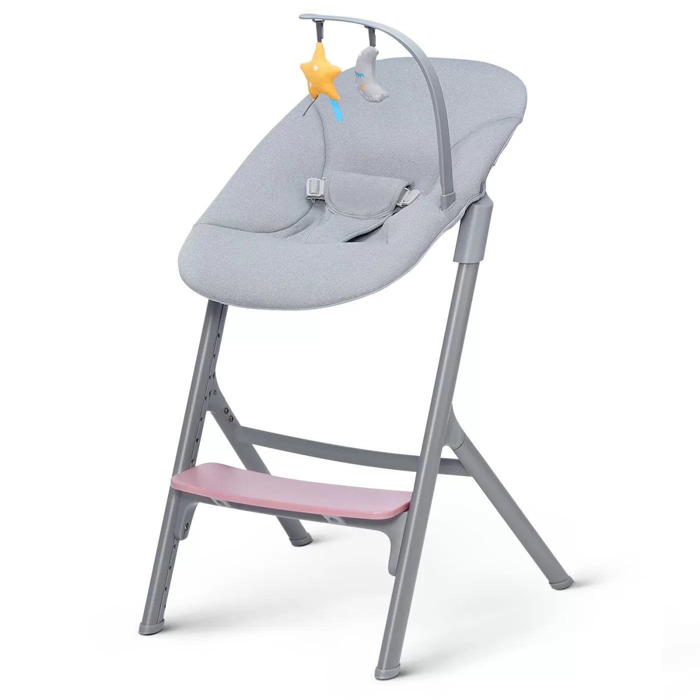 Scaun de masa kinderkraft livy, pink + leagan calmee pink