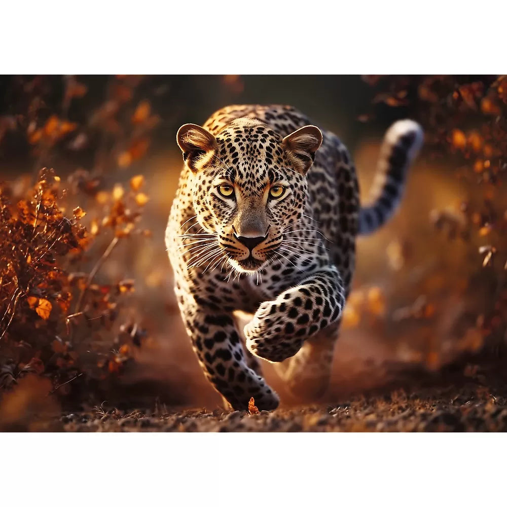 Puzzle trefl 1000 premium plus photo odyssey leopard