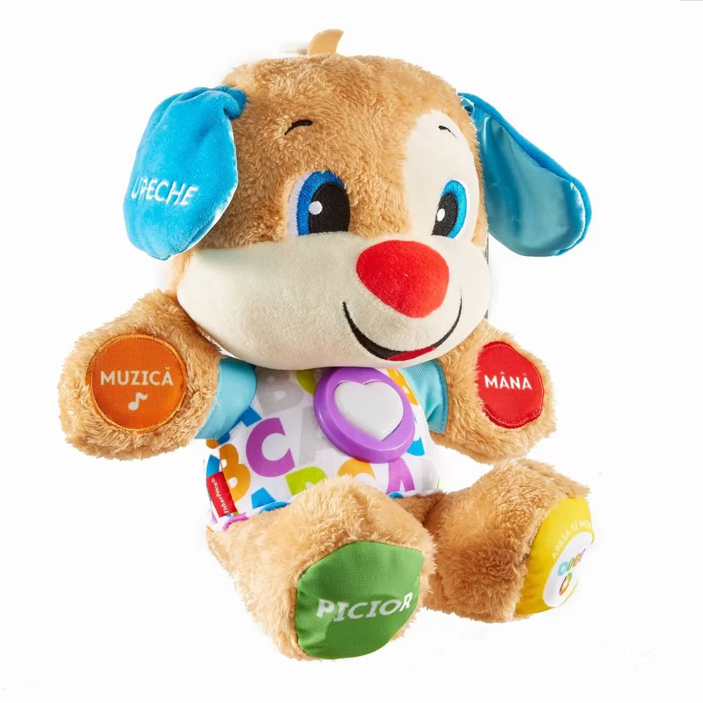 Catelusul vorbitor si educativ limba romana fisher price