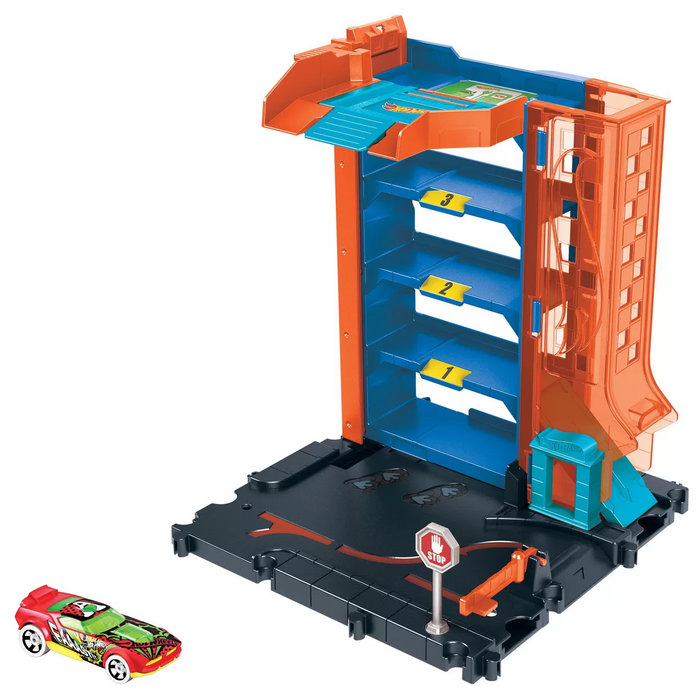Hot Wheels városi parkoló
