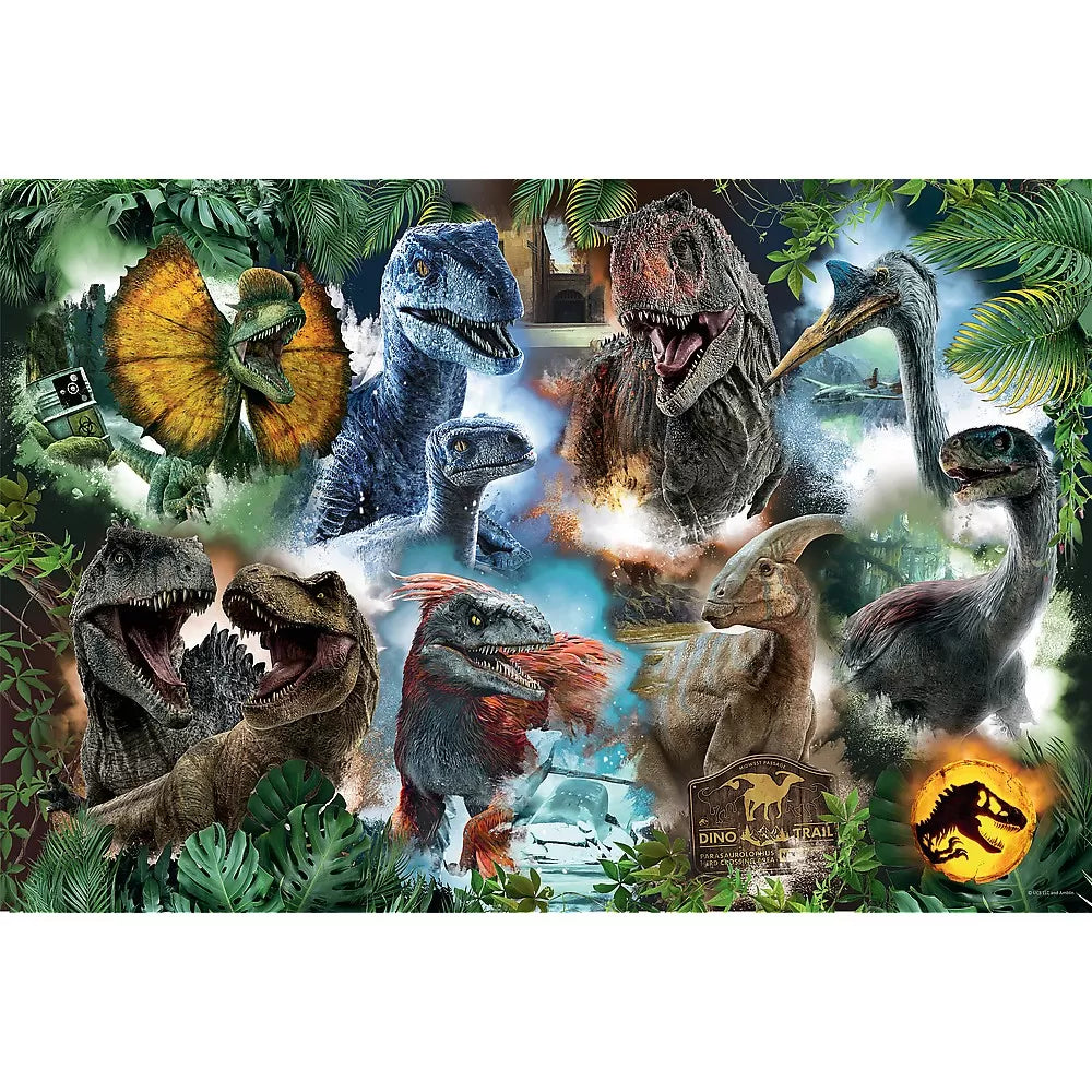 Puzzle Trefl 300 Jurassic World kedvenc dinoszauruszai
