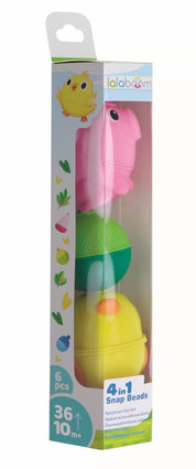 Lalaboom joc de dezvoltare bebe montessori 6 piese
