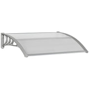 Copertina marchiza, policarbonat, transparent, 100x80x23 cm
