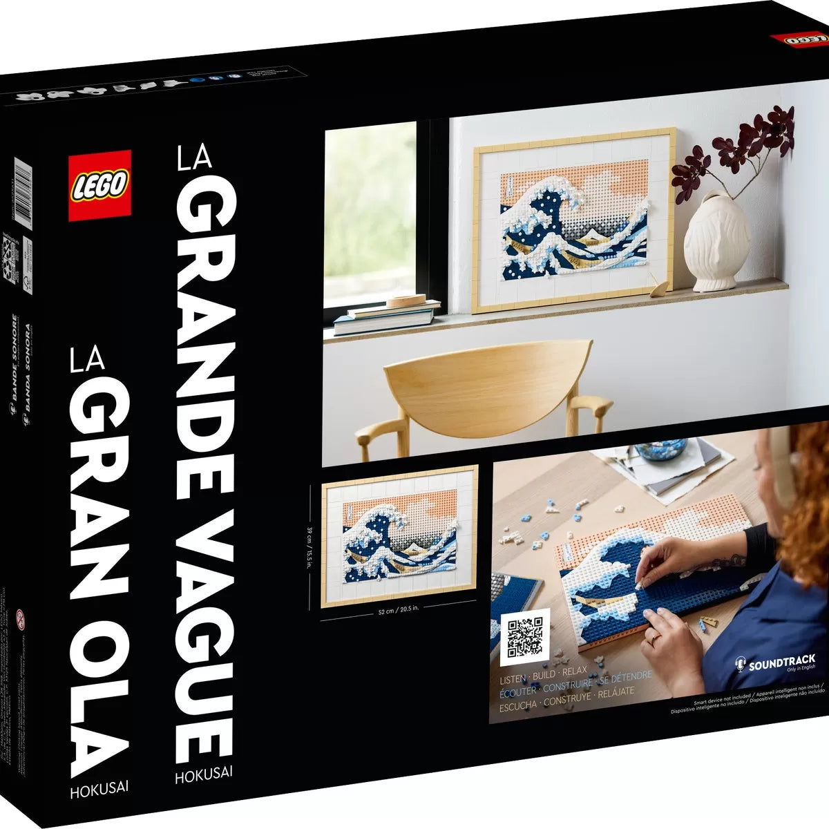 Lego Art Hokusai: A nagy hullám 31208