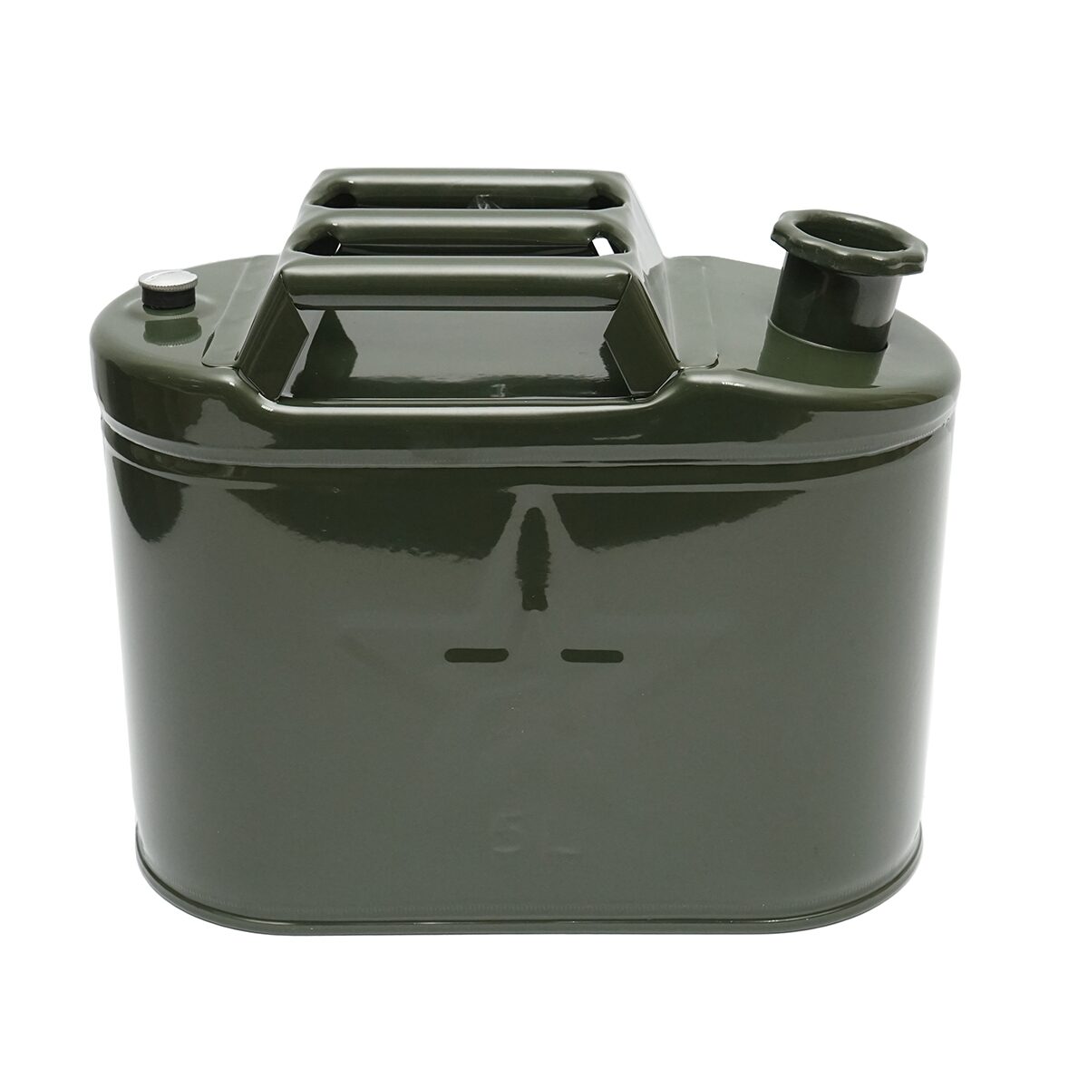 Canistra metalica, 5 L, cu dop insurubabil