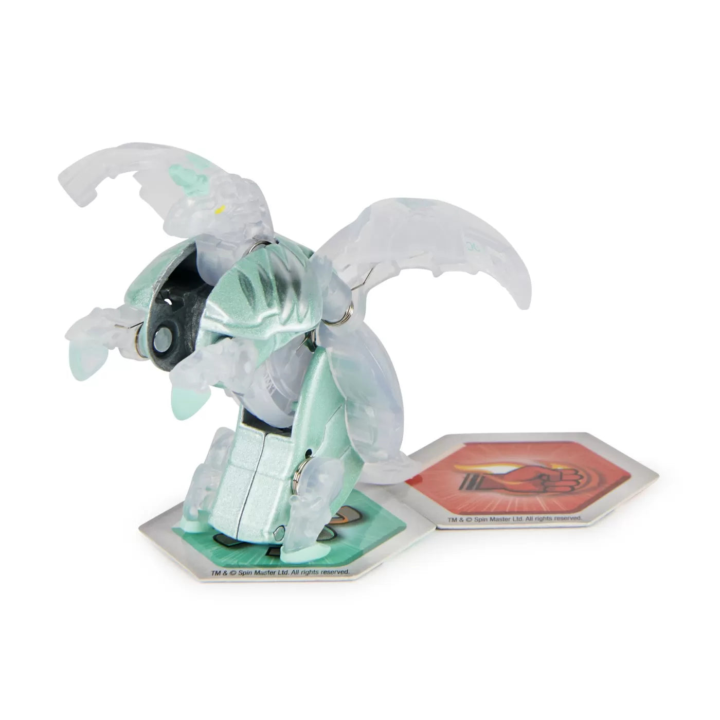 Bakugan s4 fém figura neo pegatrix fehér
