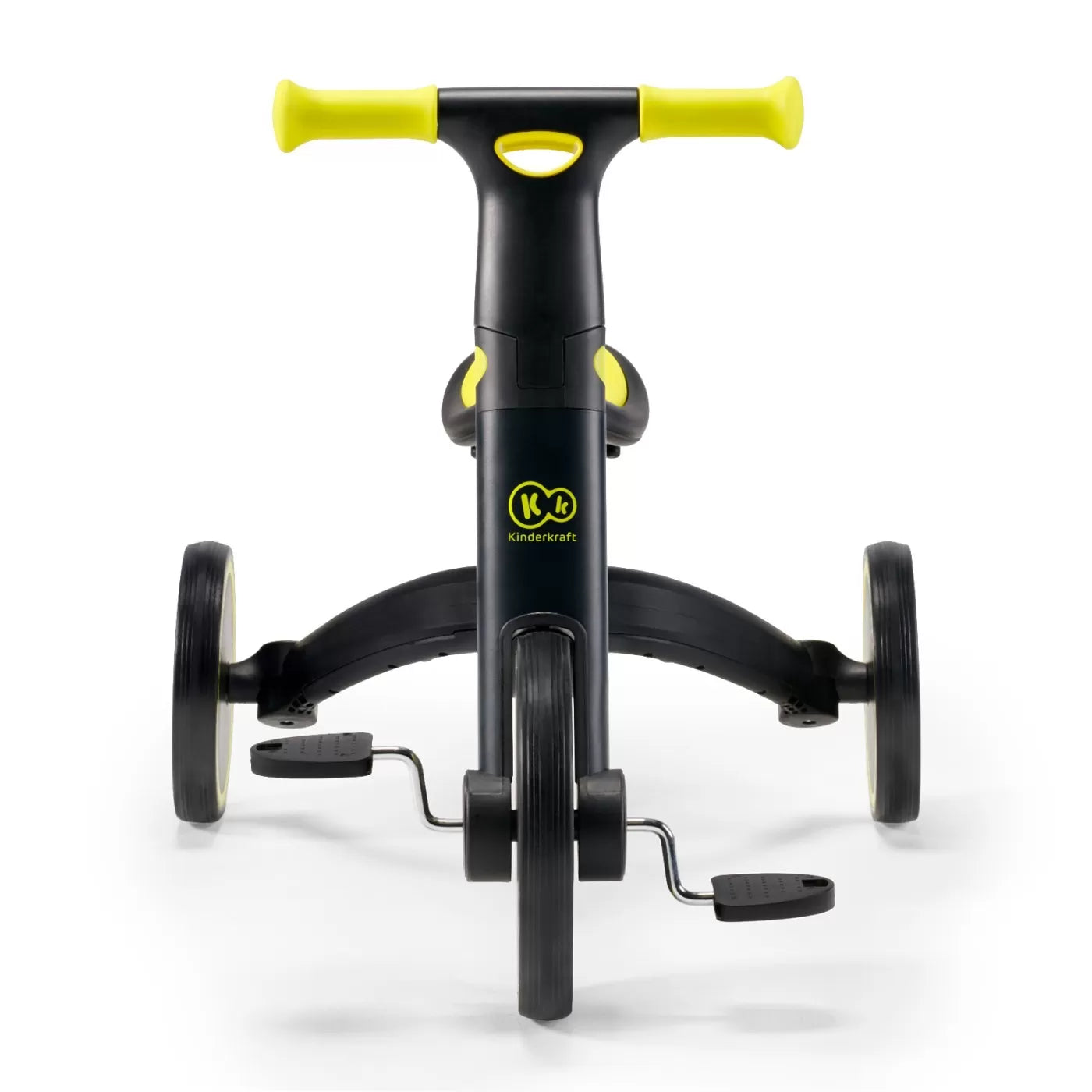 Kinderkraft 4trike futóbicikli/tricikli, fekete, neon