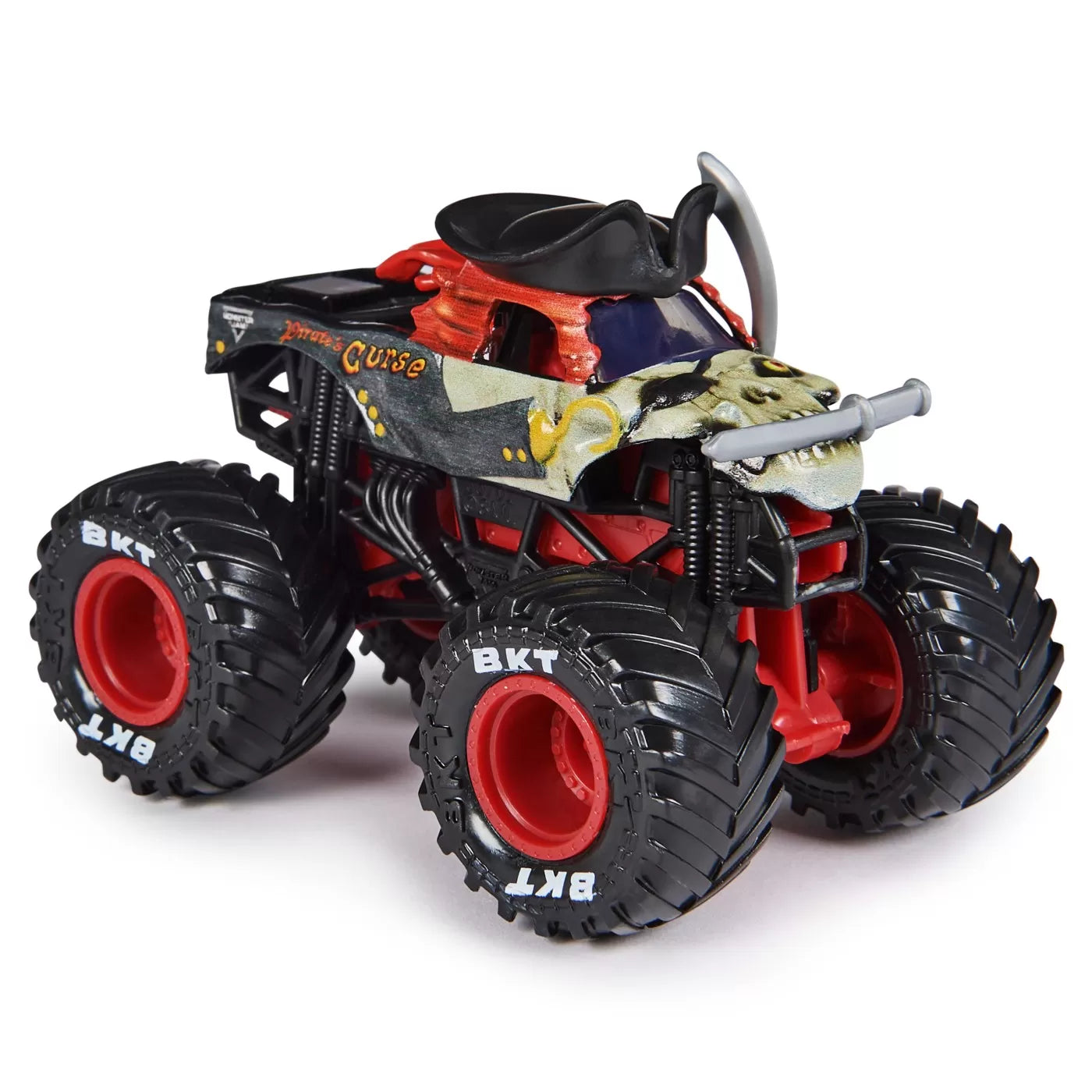 Monster Jam kalóz versenyautó fémből 1/64 méretarány