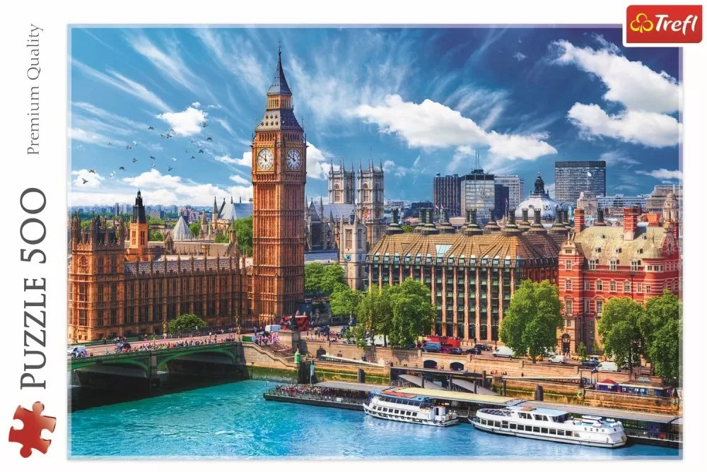 Puzzle trefl 500 o zi cu soare la londra