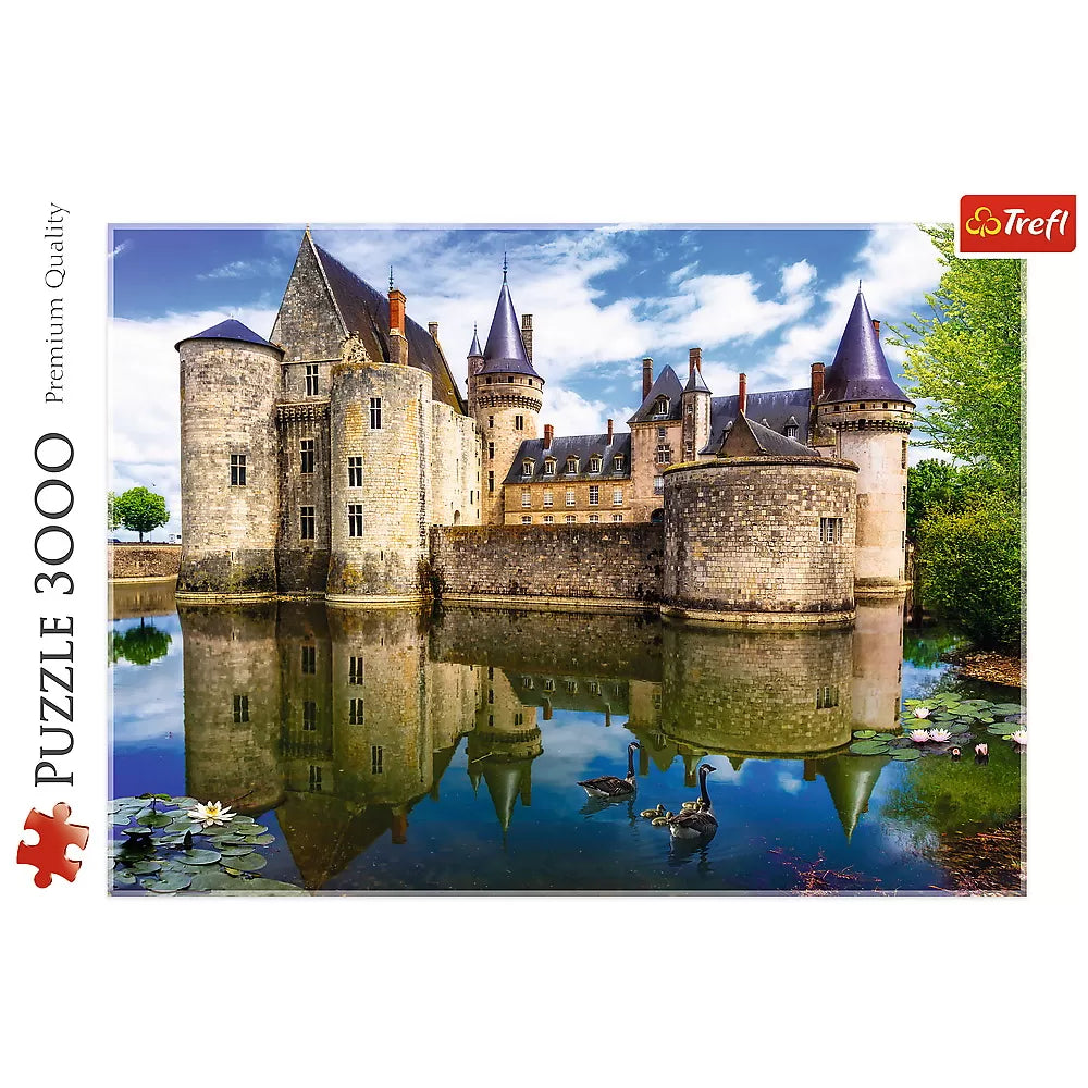 Puzzle trefl 3000 castelul sully sur loire