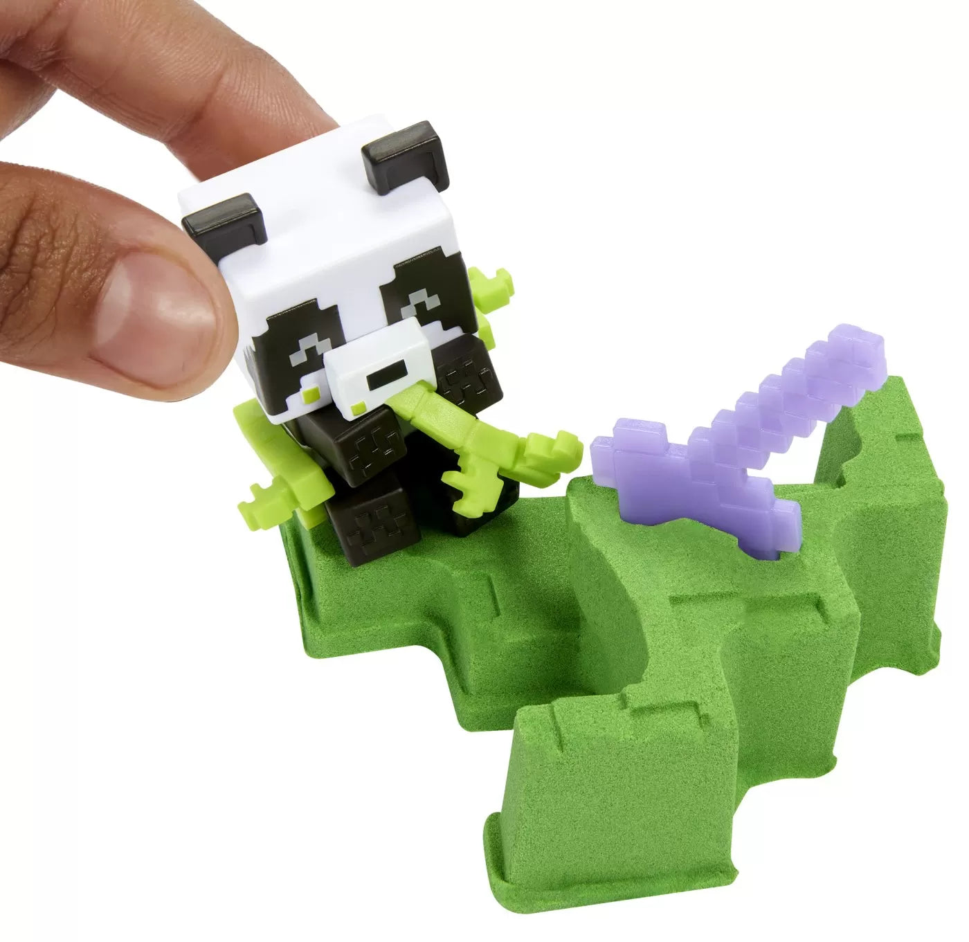 Minecraft mini módú bányászati felfedezőkészlet lila