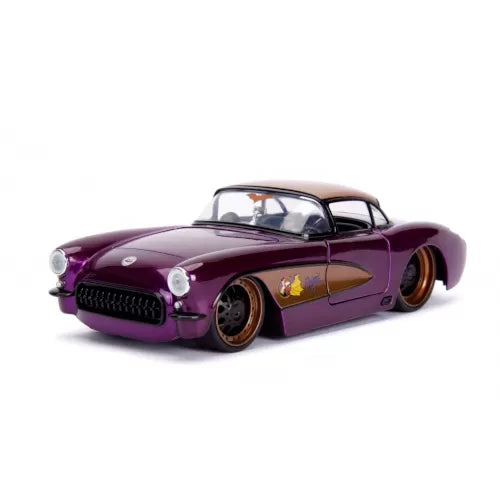 DC Comics bombázók 1957 Chevy Batgirl méretarány 1-től 24-ig
